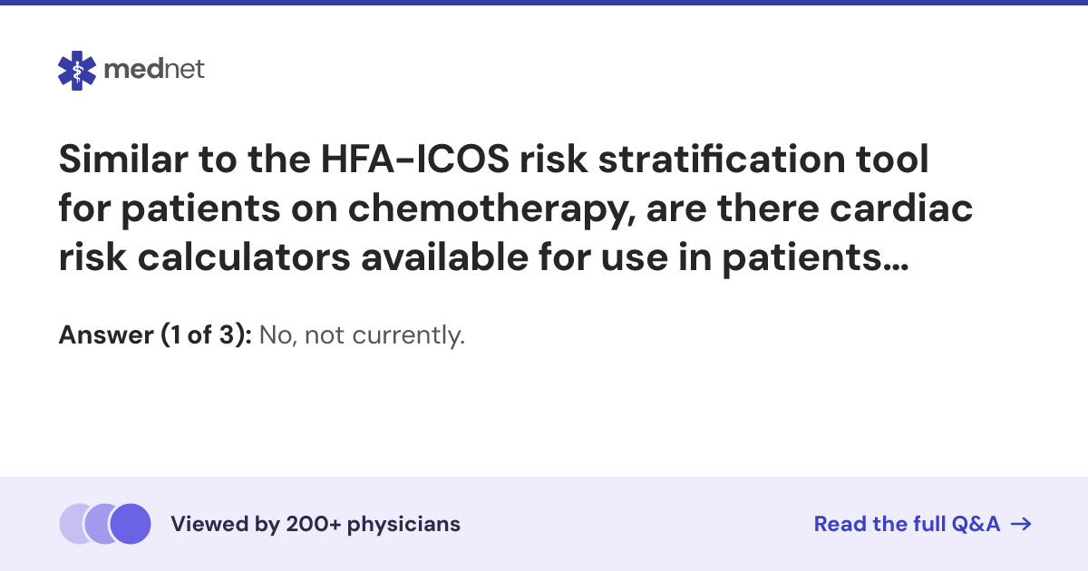 Similar to the HFA-ICOS risk stratification tool for patients on ...
